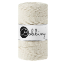 Bobbiny Makramee Kordel 3PLY 3 mm x 100 m - Natural